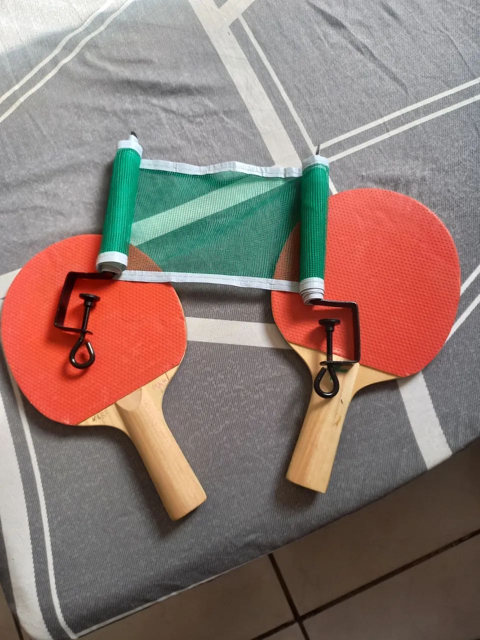 Raquetes e rede tênis de mesa - Foto 4
