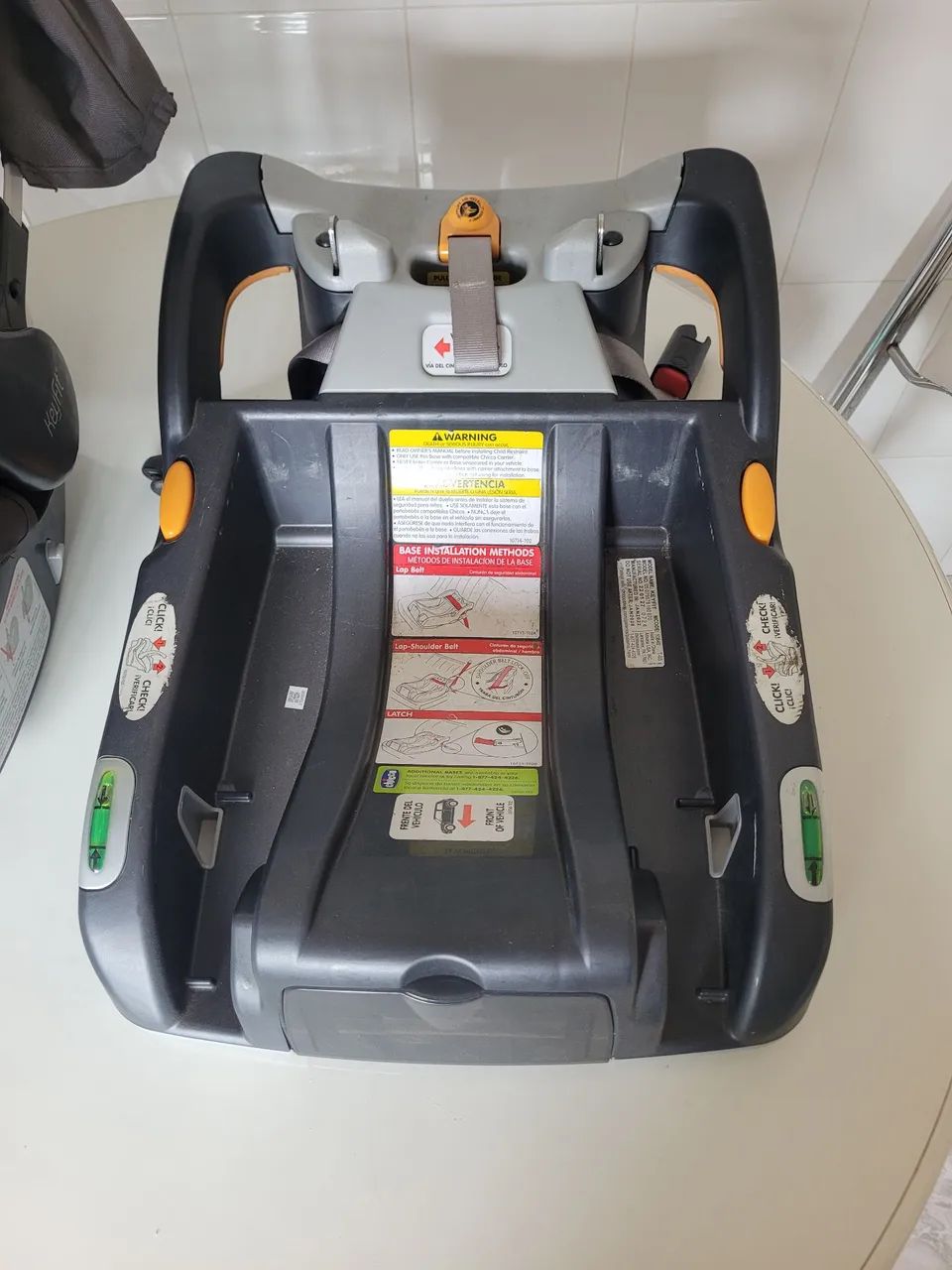 Bebê conforto Chicco KeyFit usado em ótimo estado,com isofix - Foto 4