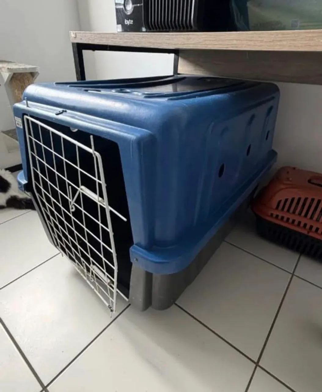 Caixa de Transporte Pet Grande nº 5 - Usada apenas 2 vezes - Ótimo estado - Foto 2