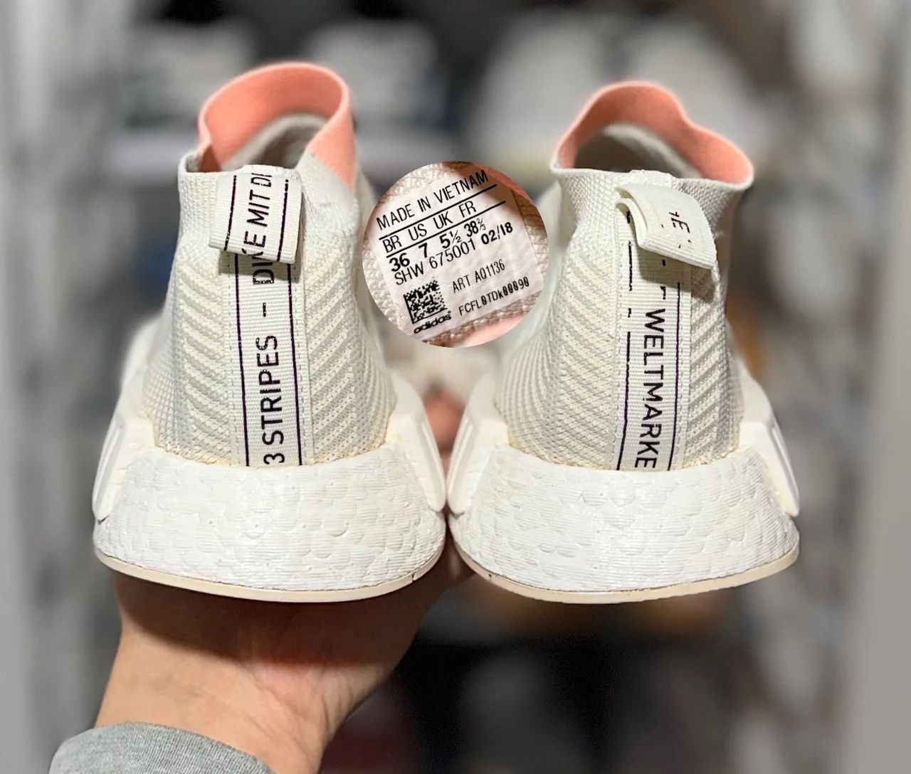 Tênis Adidas NMD CS1 Cloud Orange Original - Foto 5