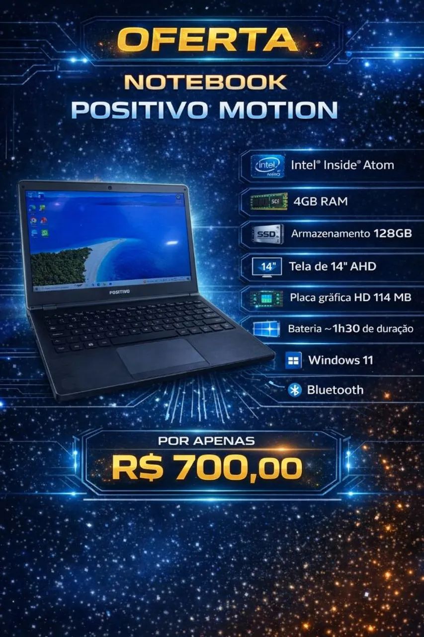 Notbook Melhor preço 