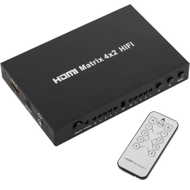 HDMI splitter Matrix 4x2 HIFI