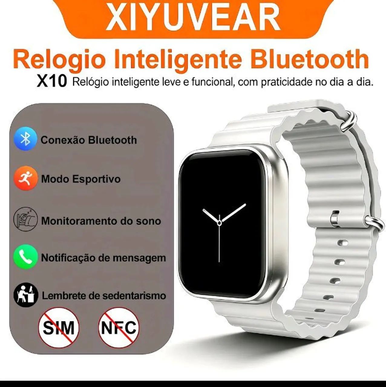 Relógio smartwatch digital bluetooth  - Foto 5