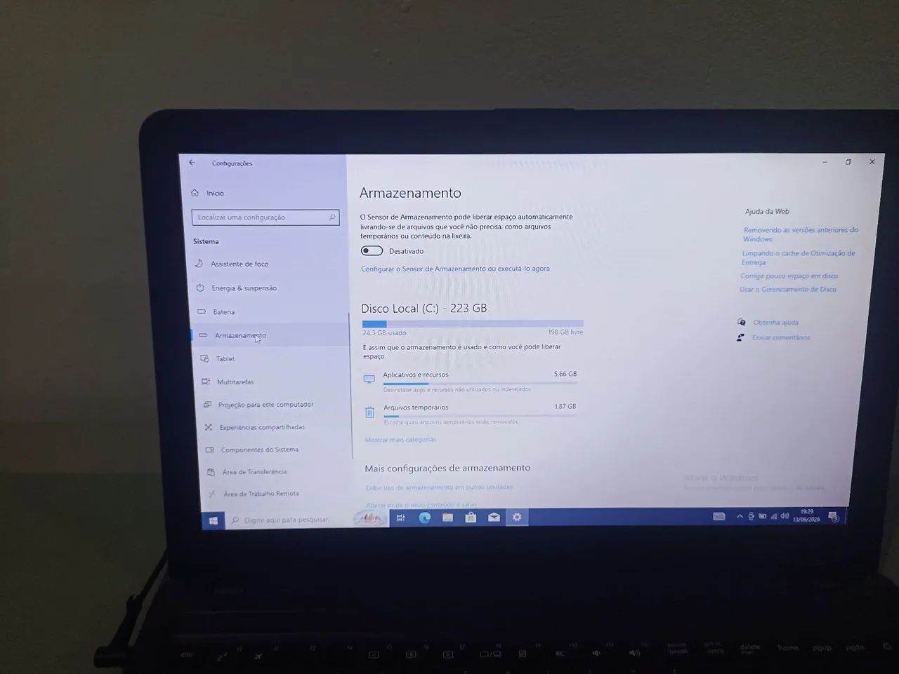 Notebook Asus  core i5 6100 com 4 gb  - Foto 4
