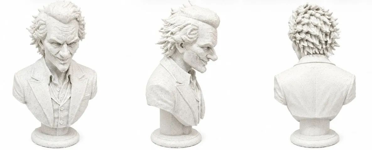 Busto 3D - Coringa - Foto 5