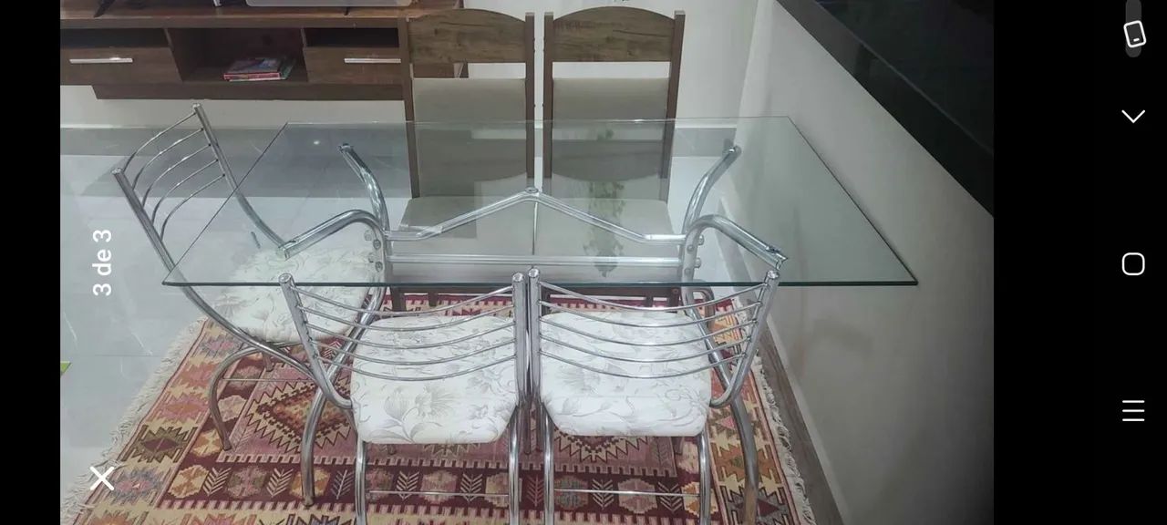 Vendo mesa de jantar 