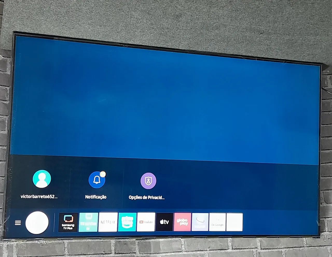 Smart tv Samsung 65" funcionando perfeitamente  - Foto 3