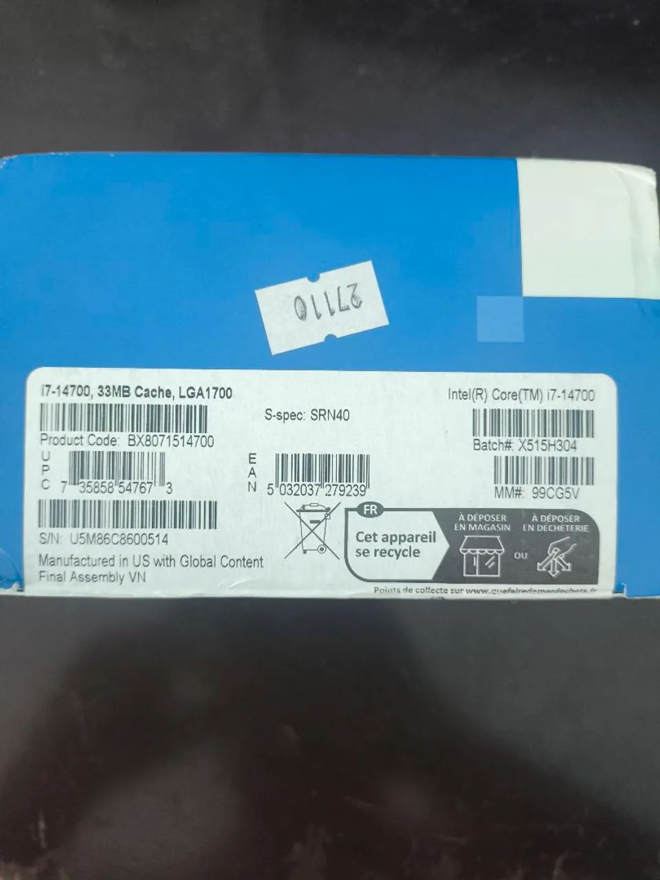 Processador Intel core i7 14gen - Foto 2