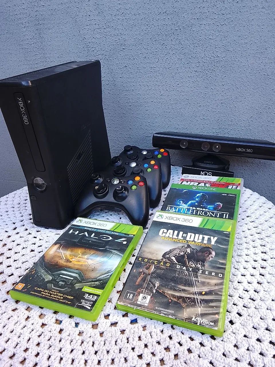 Xbox 360 completo em ótimo estado 