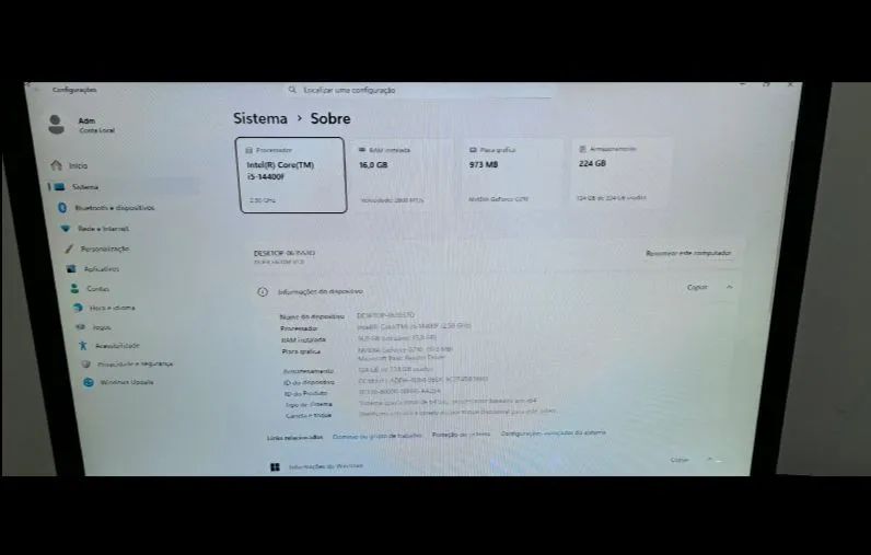 COMPUTADOR INTEL CORE i5-14400F | 16 GB RAM | SSD - Foto 3