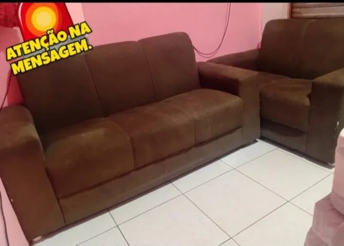 Sofá de 2 e 3 lugares 