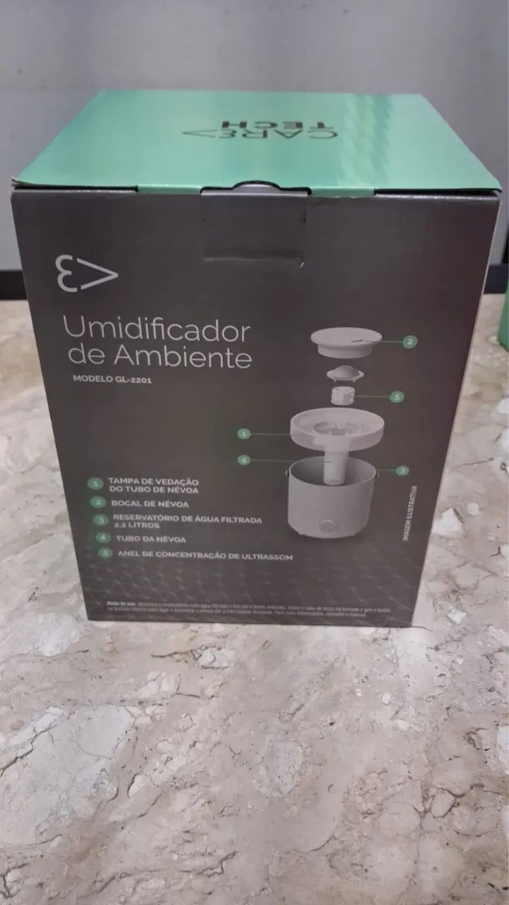 Umidificador de Ambiente - Caretech  - Foto 2
