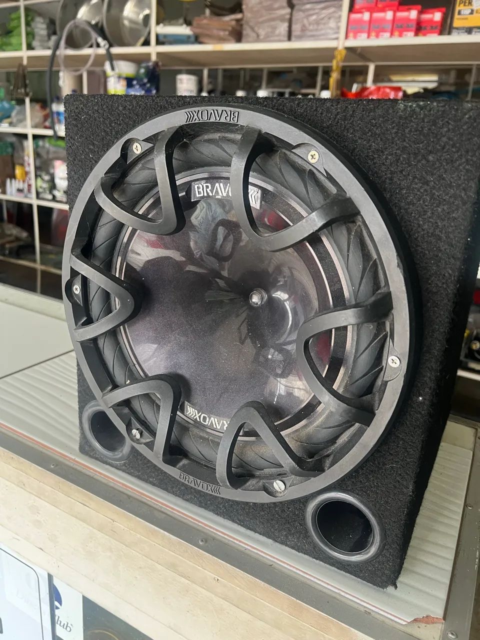 Subwoofer Bravox 400 + módulo falcon 320 rms! - Foto 3