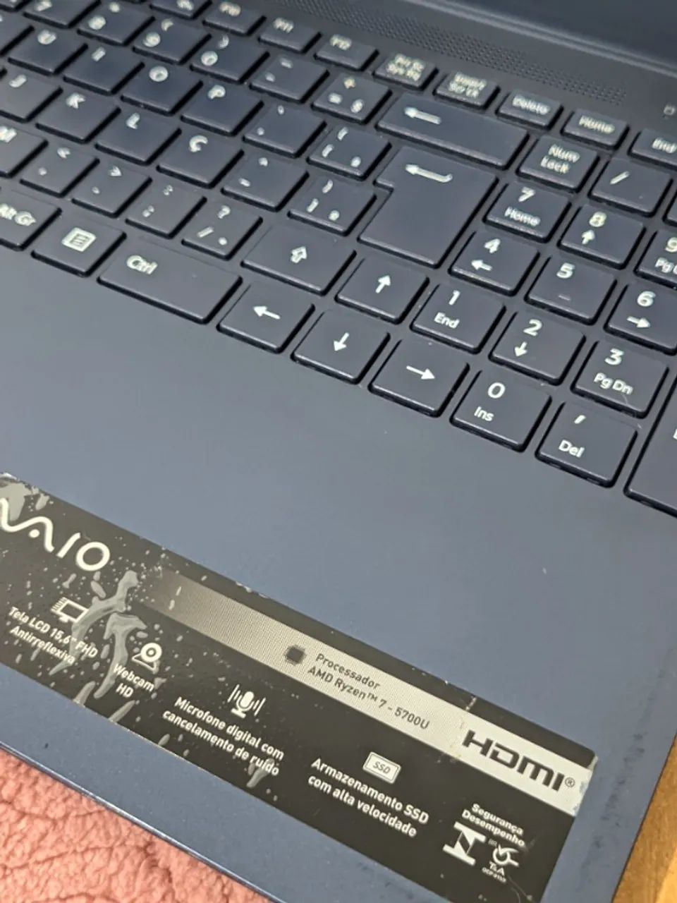 Notebook Vaio FE15 Ryzen 7 5700u 32gb de RAM - Foto 4