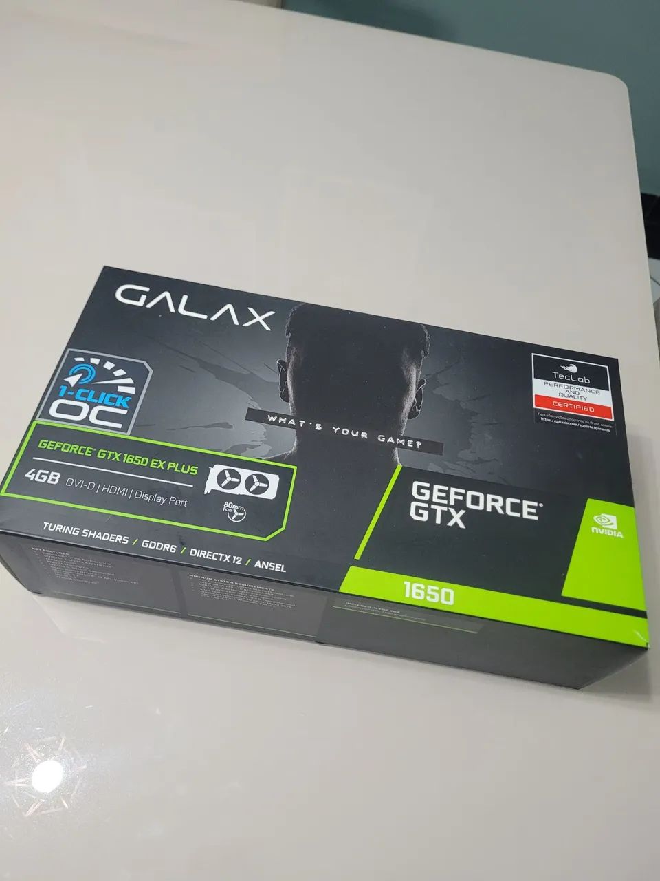 Placa de vídeo Nvidia GTX 1650 Ex Plus