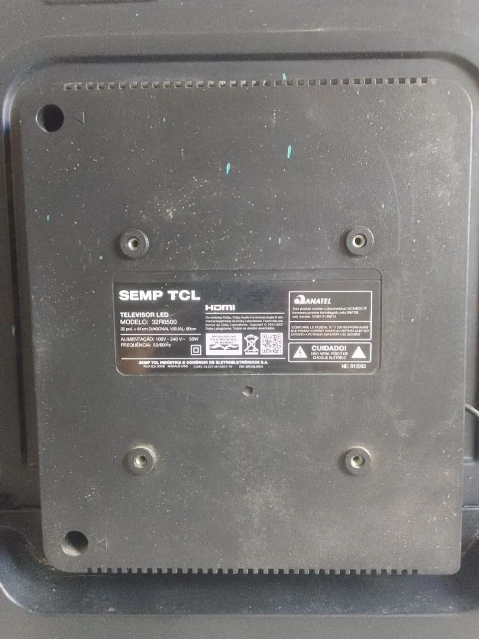 vendo um tv 32 polegadas para reaproveitar peças  - Foto 4