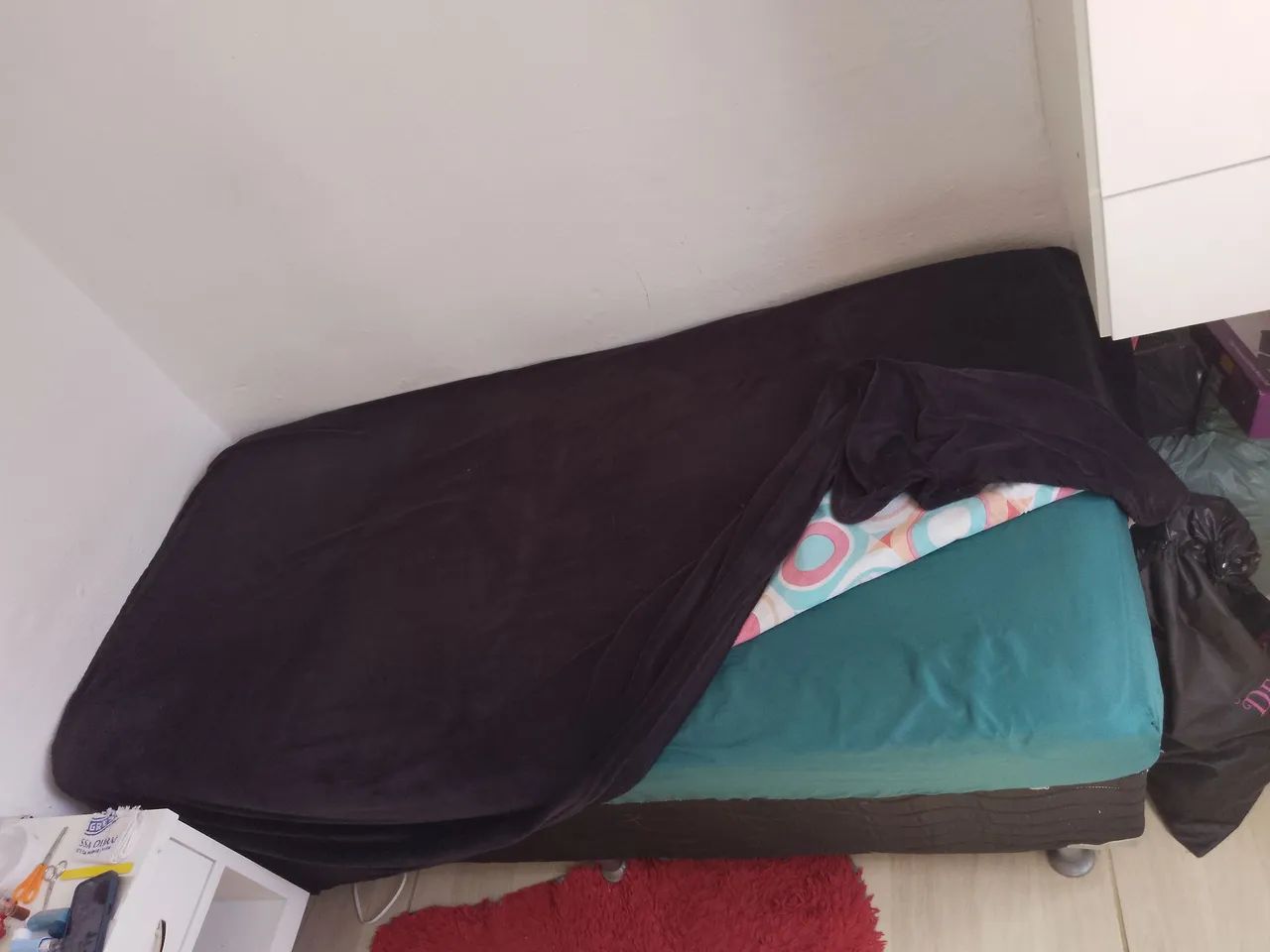Cama box de solteiro com colchão separado  - Foto 2