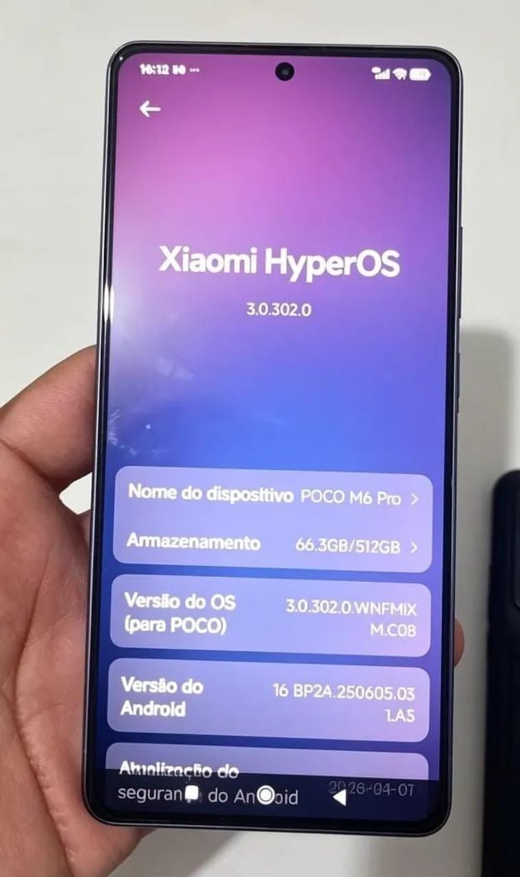 Vendo ou troco POCO M6 PRO 512 GB 12 de Ran - Foto 2