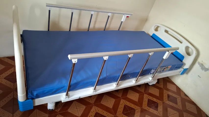 CAMA HOSPITALAR 3 MOVIMENTOS + COLCHÃO - Foto 3