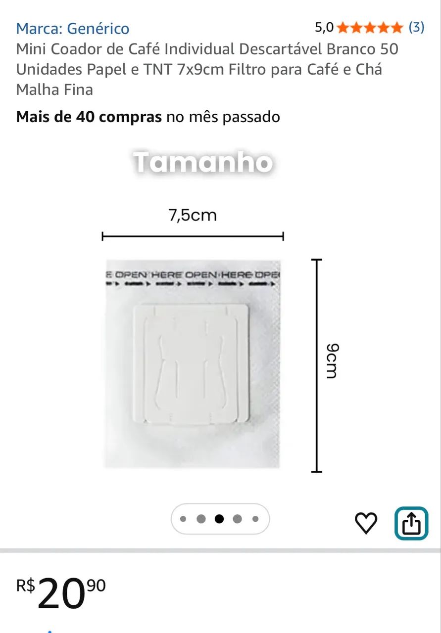 Coador de café  - Foto 2