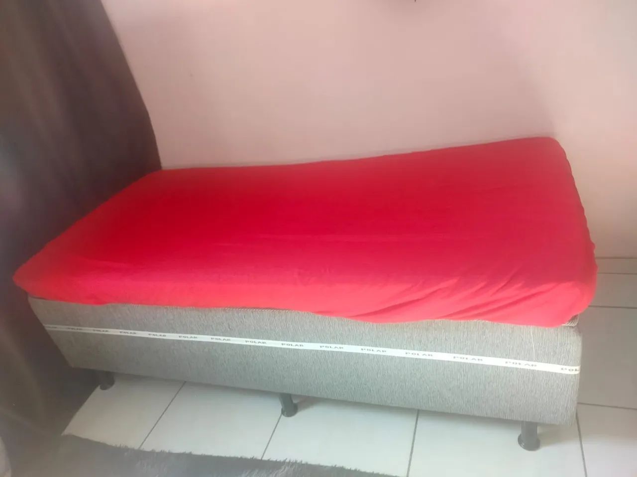 Vendo cama Box solteiro+colchão  - Foto 2