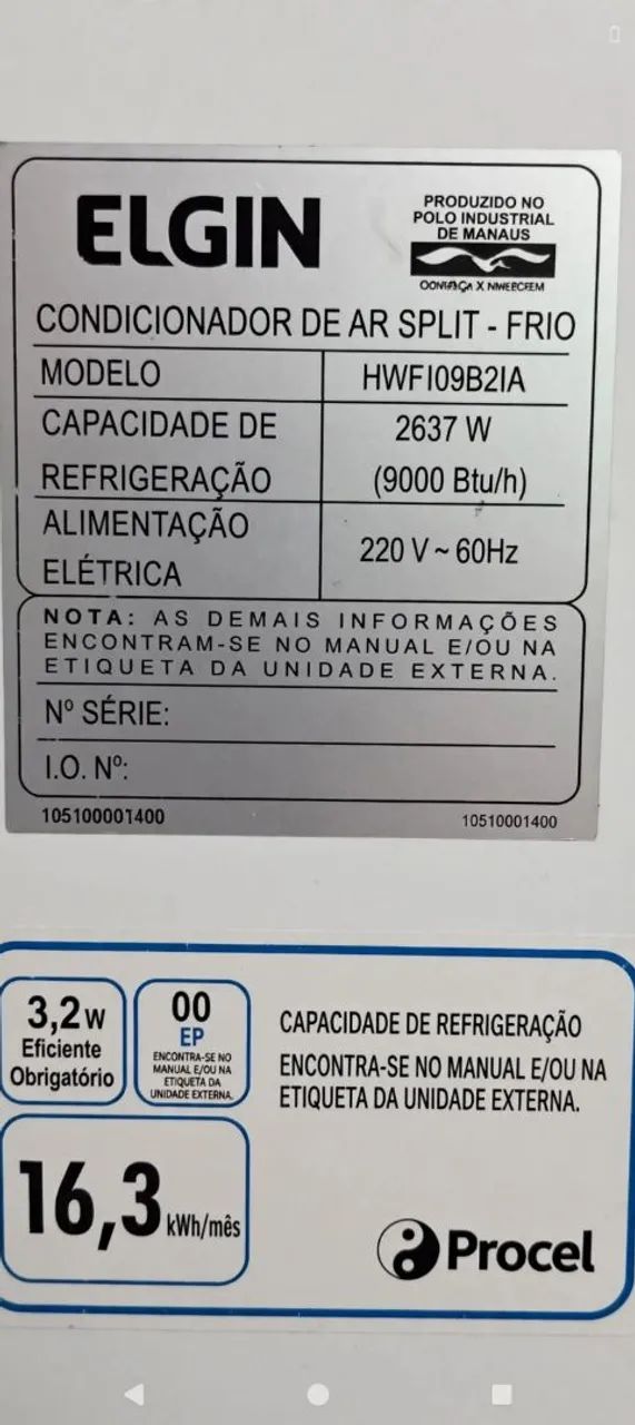 Ar condicionado 