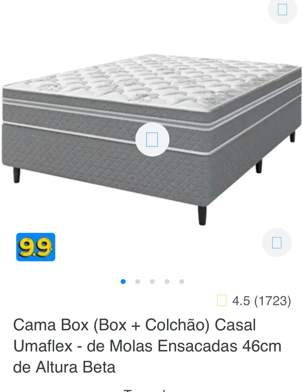Cama Box com mola ensacada Herval - Foto 2