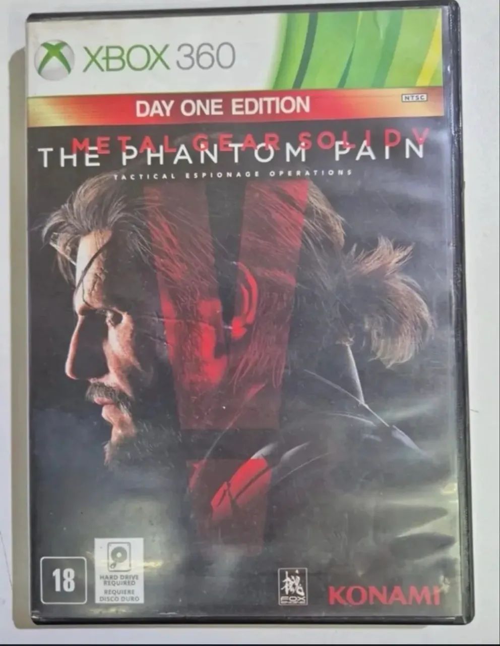 Metal Gear Solid V Phantom Pain - Xbox 360 Original e completo