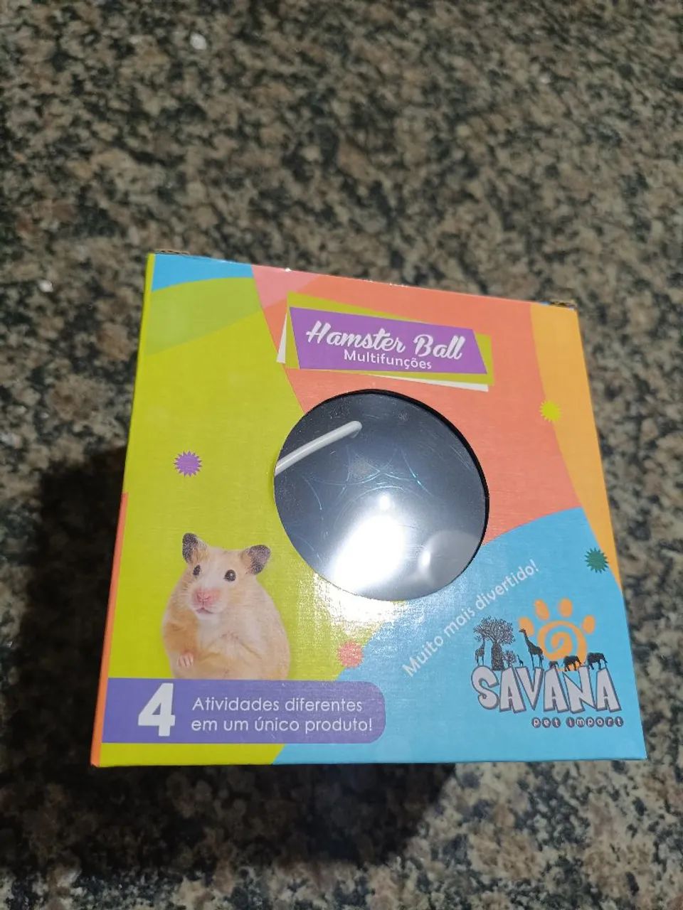Bola multifunções para roedores. - Foto 5