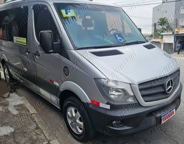 SPRINTER  415 MB  16 LUG. PACK LUXO  ,ANO 2018 CONFIRA!! REF.12 - Foto 2
