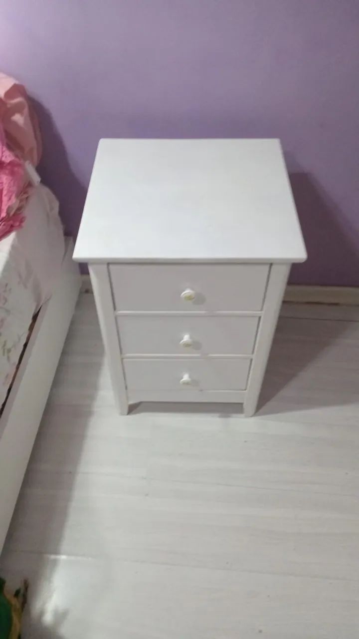 Mesinhas de Cabeceira Brancas