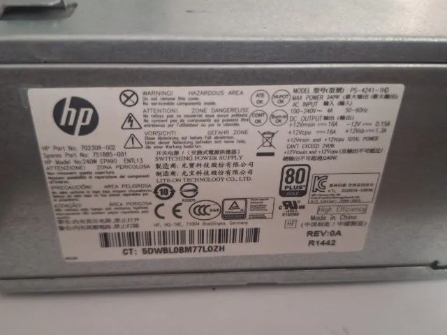fonte atx HP PS 4241