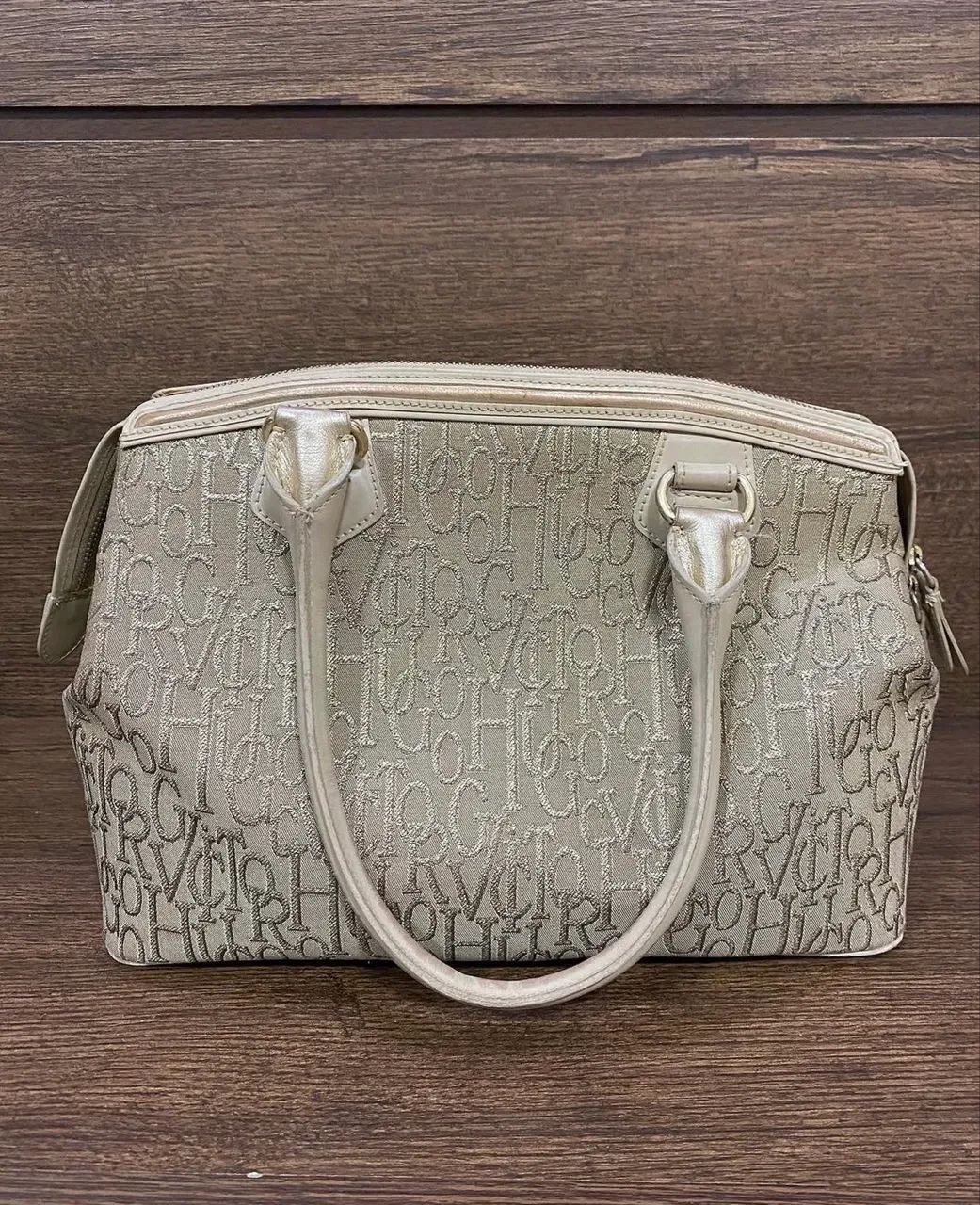BOLSA VICTOR HUGO DOURADA (original) - Foto 3