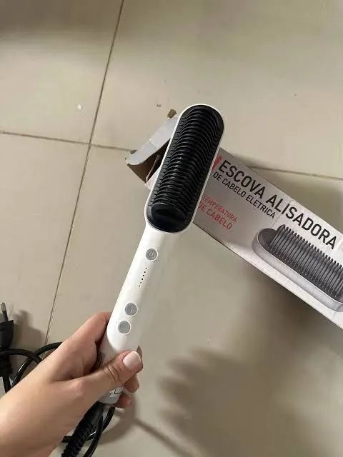 Escova alisadora 3 em 1 - nova pague só na entrega!!! - Foto 3