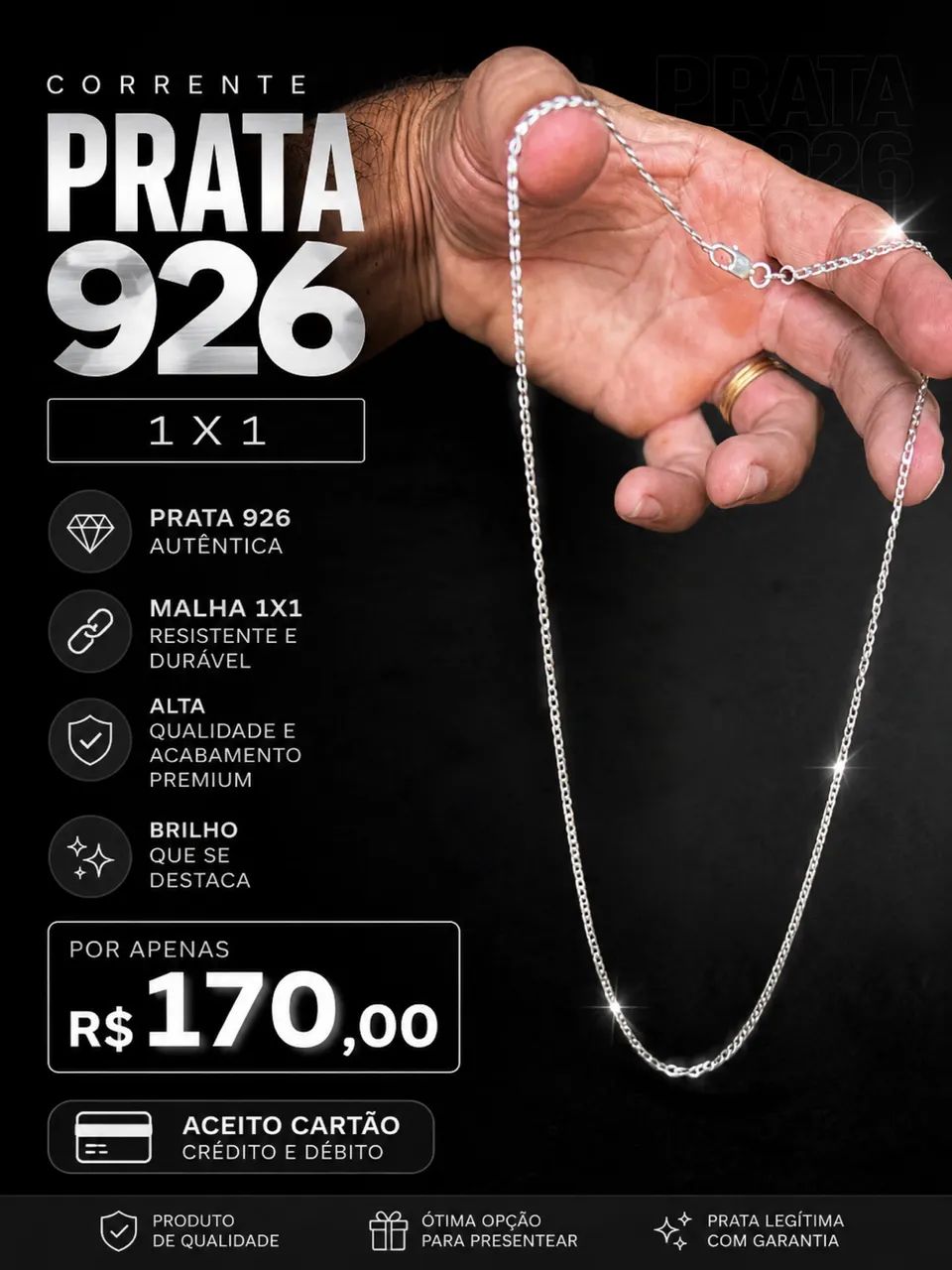 Corrente de prata