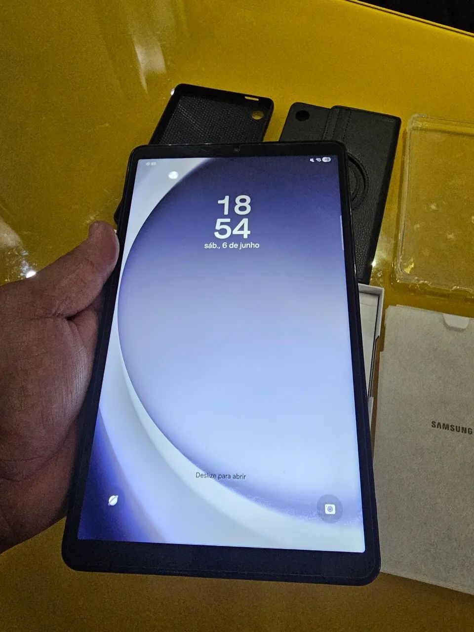 TABLET GALAXY TAB A9 8,7" COM 3 CAPAS PERFEITO ESTADO - Foto 3