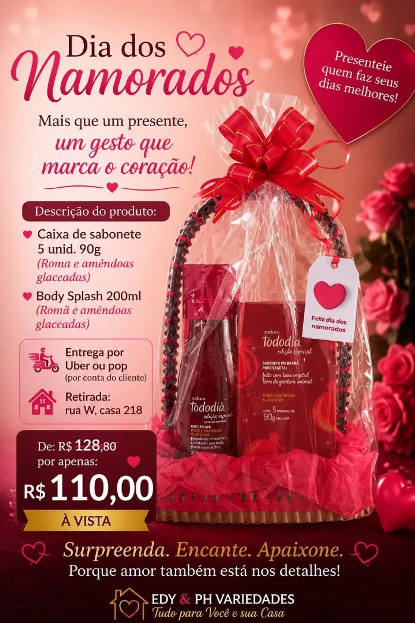 Kit presenteavel dia dos namorados  - Foto 2