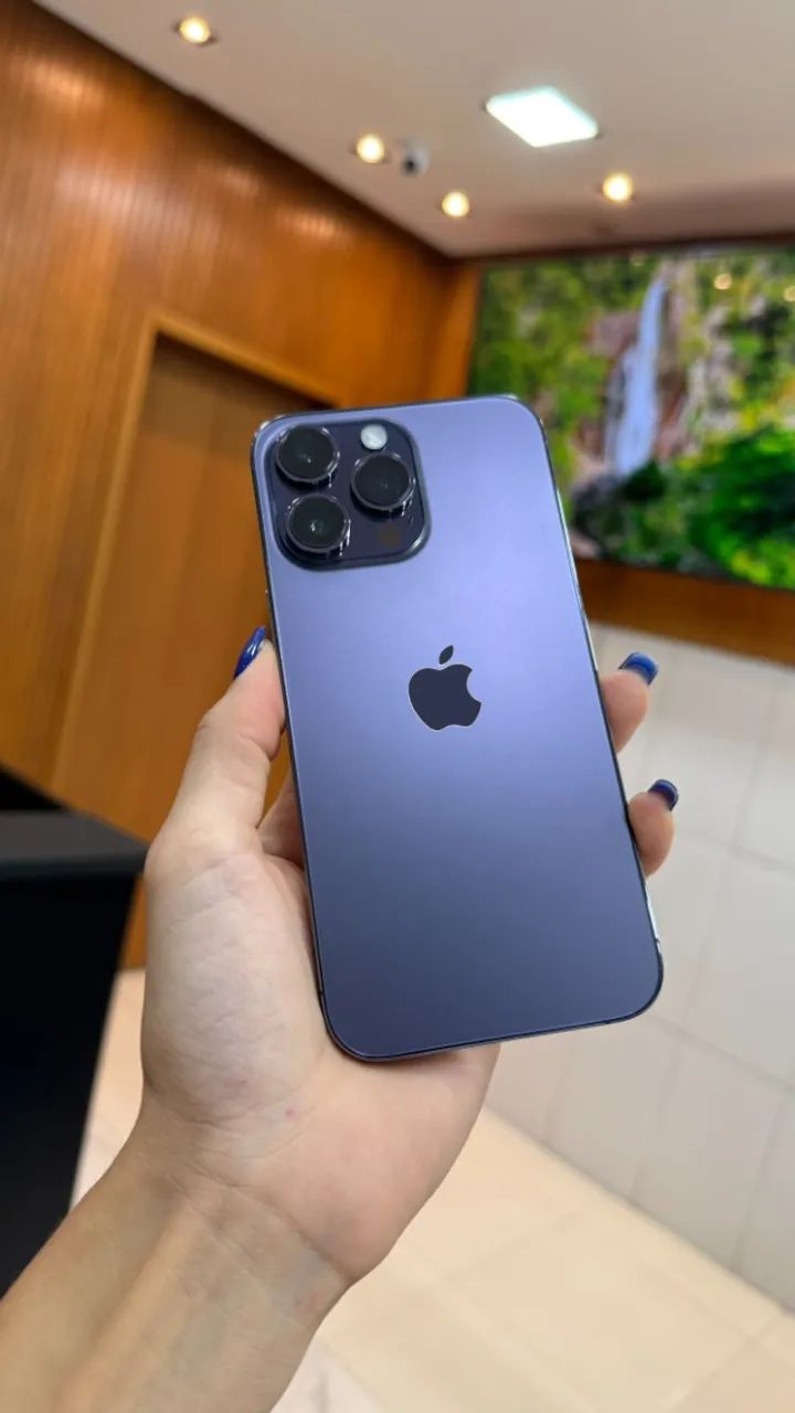 iPhone 14 Pro Max 128GB - Roxo Profundo - Foto 3