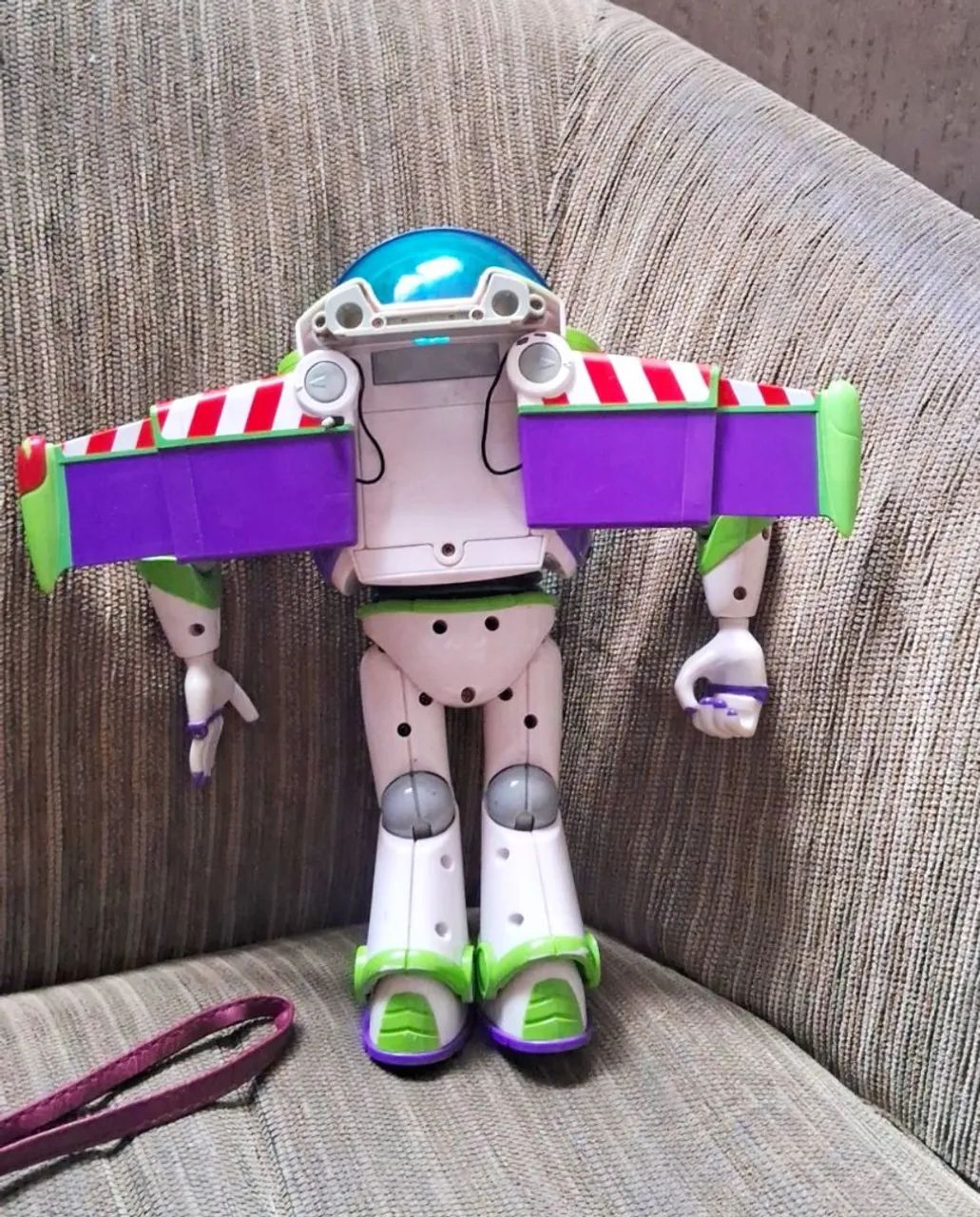 Boneco Buzz Lightyear Thinkway Toys Original Eletrônico Raro - Foto 5