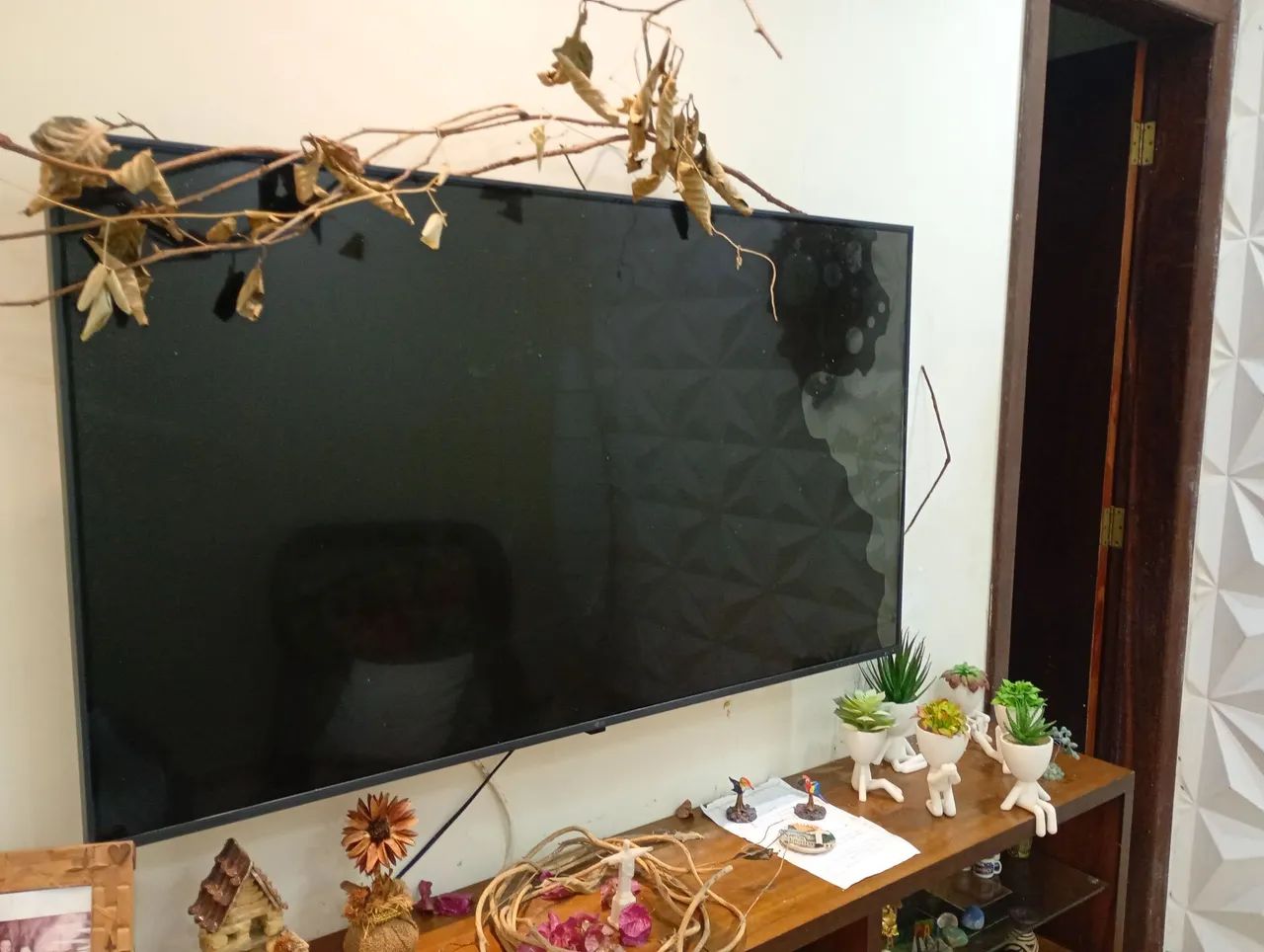 TV LG 50 polegadas com a tela quebrada - Foto 2