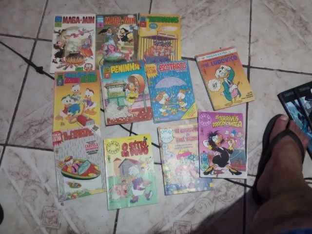 GIBI LOTE DE 11 HQS EDIÇÃO EXTRA ABRIL 