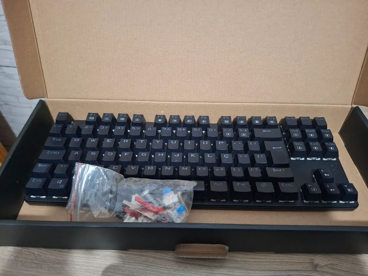 Mouse e teclado mecânico gamer - Foto 3