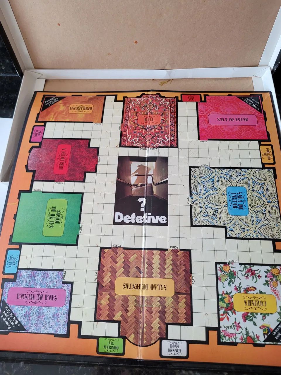 Jogo de Tabuleiro Detetive - Original anos 90 - Estrela - Foto 3