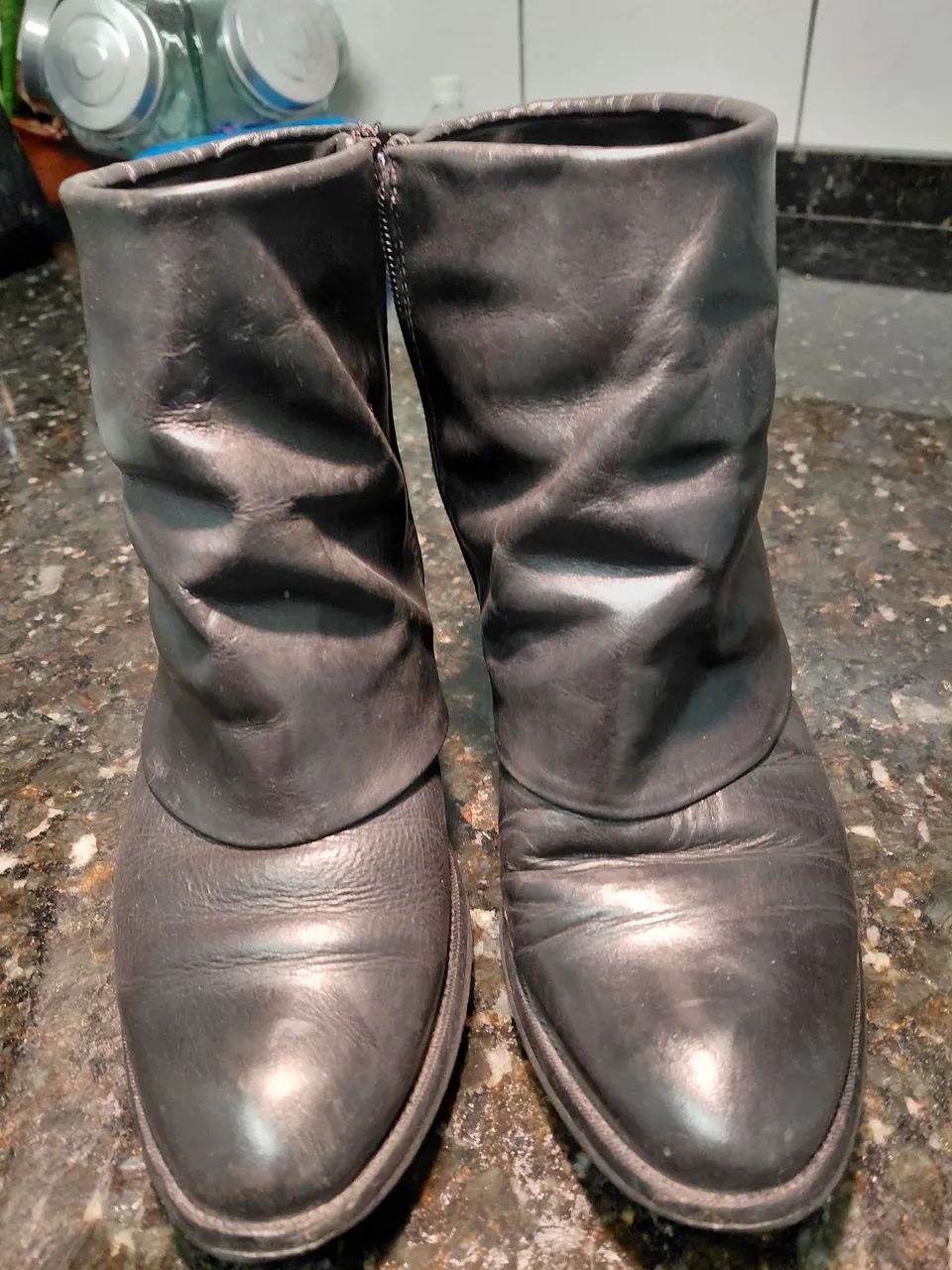BOTA COURO  34 - Foto 3