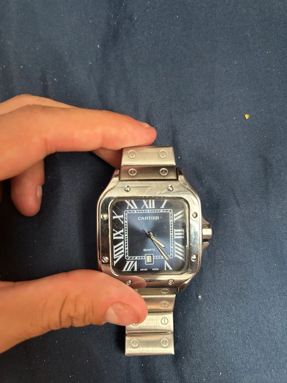 Relógio Cartier Santos Dumont Original 