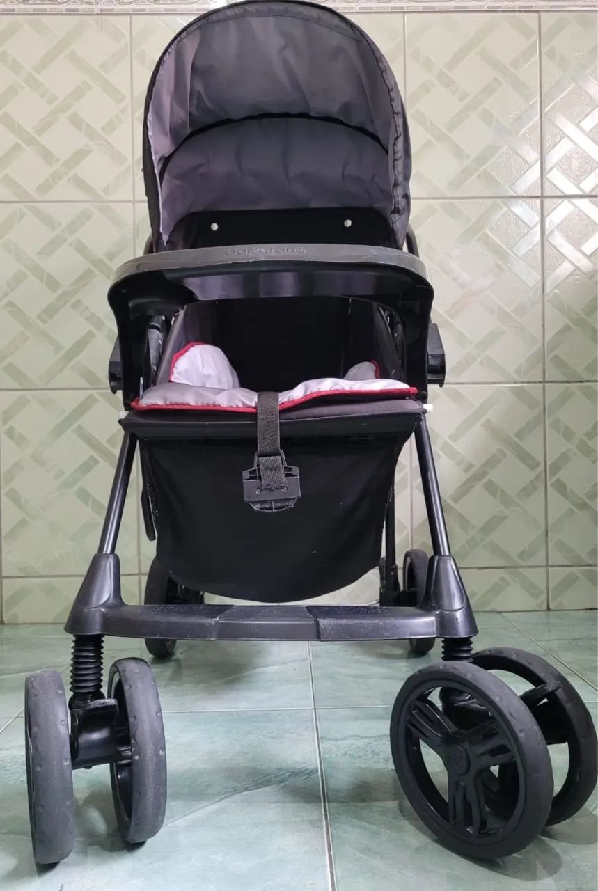 Carrinho de bebê com base  - Foto 2