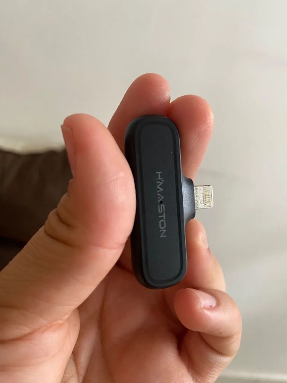 Microfone de lapela duplo para IPhone Hmaston - Foto 3