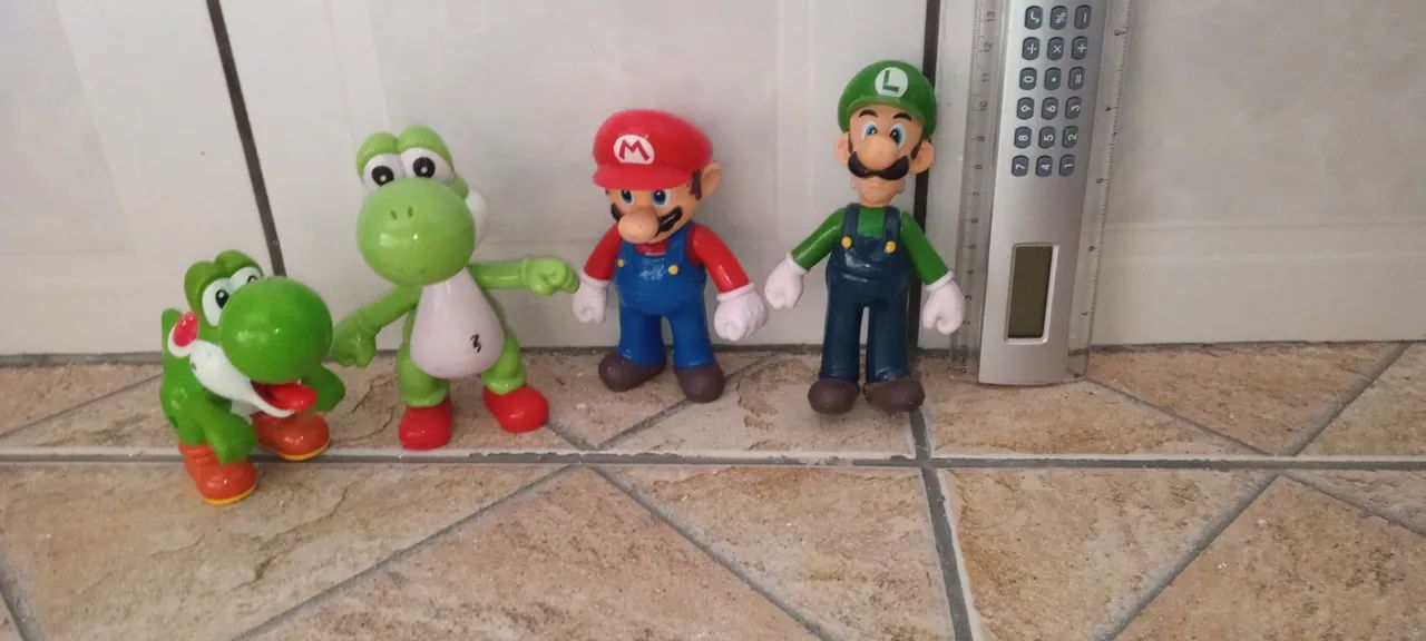 Bonecos super Mario Bros 