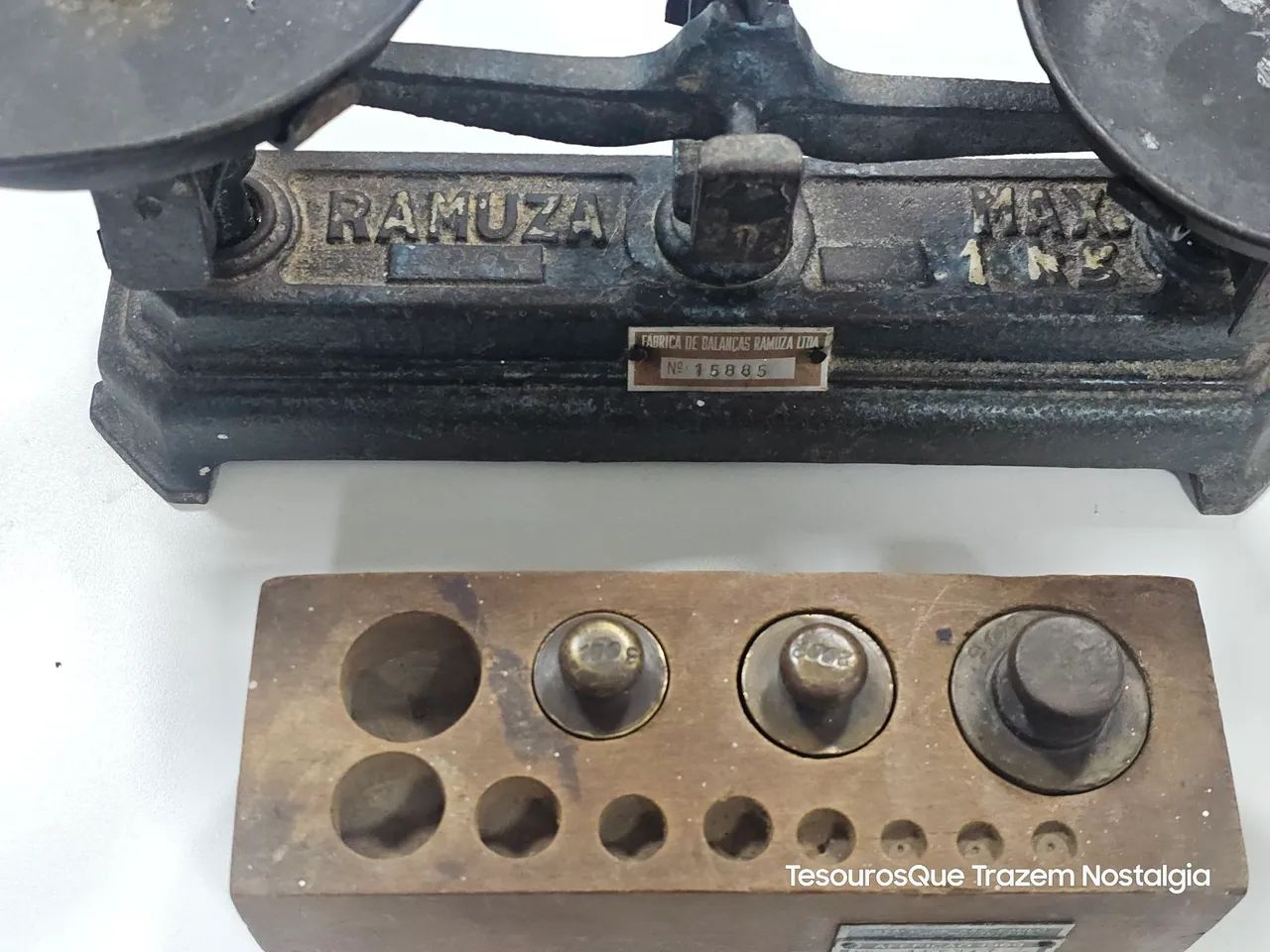 Antiga Balança Ramuza 1Kg - Foto 2