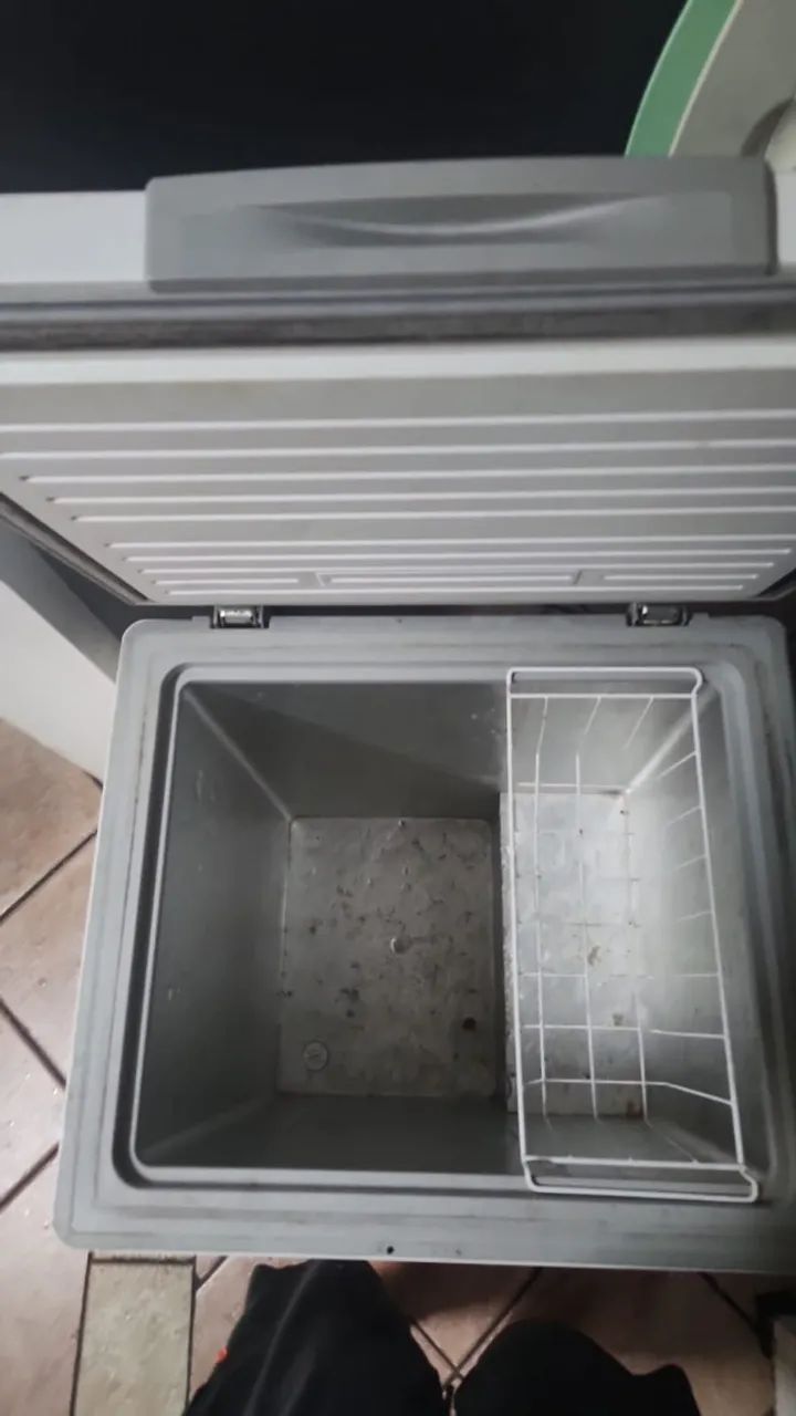 Freezer Horizontal 100l Bivolt Branco Midea Branco - Foto 3